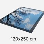 Platdak Raam - 120x250cm | Dakraam | Triple Glas, Frameless, Vast Dakraam, Zelfreinigend, U-waarde 0.9 W/m²K, Gehard Veiligheidsglas, Minimalistisch Design, Premium Kwaliteit, UV-bescherming, Geluidsisolatie