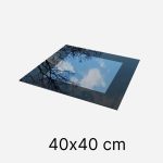 Dakraam voor plat dak - 40x40cm | Triple Glas, Frameless, UV-beschermd, Gehard Veiligheidsglas, Zelfreinigend