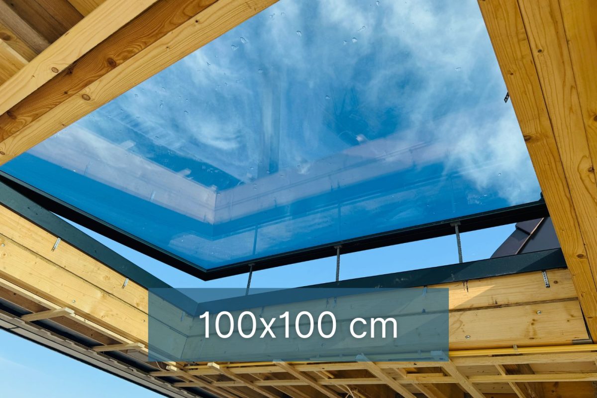 Platdakraam Elektrisch 100 x 100cm - Afbeelding 1