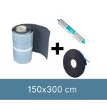 Installatie-pakket voor 1 x Dakraam voor een schuine dak 150x300cm (voor een pannendak)