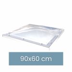 Lichtkoepel elektrisch te openen 90 x 60 cm