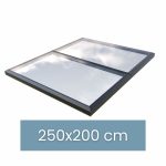 Modulaire daklicht 250 x 200 cm