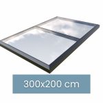 Modulaire daklicht 300 x 200 cm