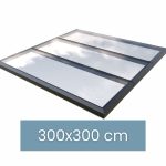 Modulaire daklicht 300 x 300 cm