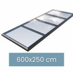 Modulaire daklicht 600 x 250 cm