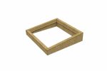 OSB geïsoleerde opstand 40 x 40 cm (voor plat dak) - Afbeelding 5