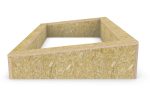 OSB geïsoleerde opstand 100 x 100 cm (voor plat dak) - Afbeelding 7