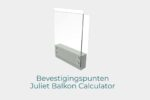 Bevestigingspunten Juliet Balkon 133×100 16.76-747