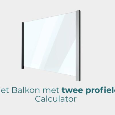 Juliet balkon - twee profielen SV-55-JB